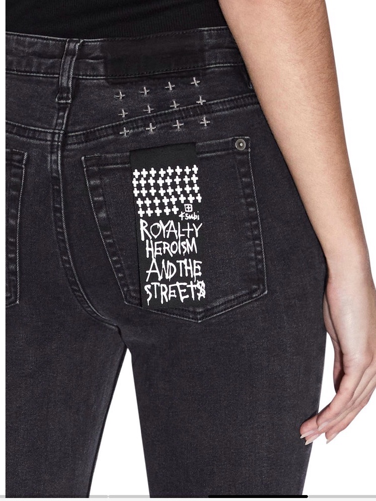 Ksubi Spray On Hell Cat Ripped Jeans Waist Size 26